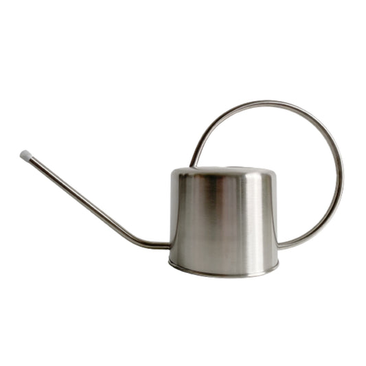 Modern Indoor Watering Can 1.3L Silver